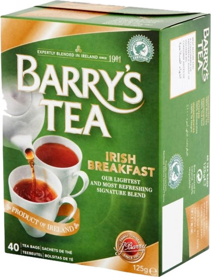 Barry's: Irish Breakfast Tea: 40 Bags 125g (4.4oz)