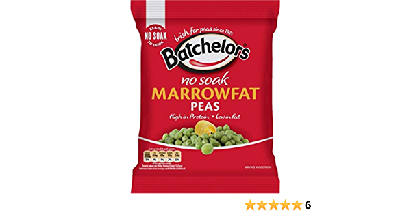 Batchelors: No-Soak Marrowfat Peas: Pouch 100g (3.5oz)