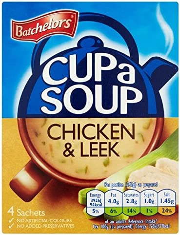 Batchelors: Cup a Soup: Chicken & Leek 86g (3oz)