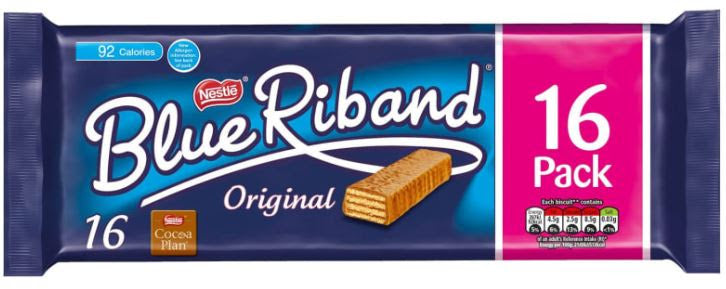 Nestle: Blue Riband: Original: 16 Pack 288g (10.2oz)