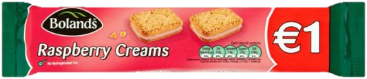 Bolands: Raspberry Creams 150g (5.3oz) Expired