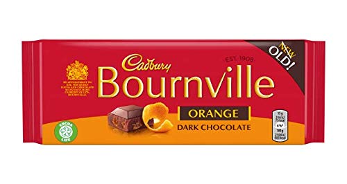 Bournville: Orange Dark Chocolate: Large Bar 100g (3.5oz)