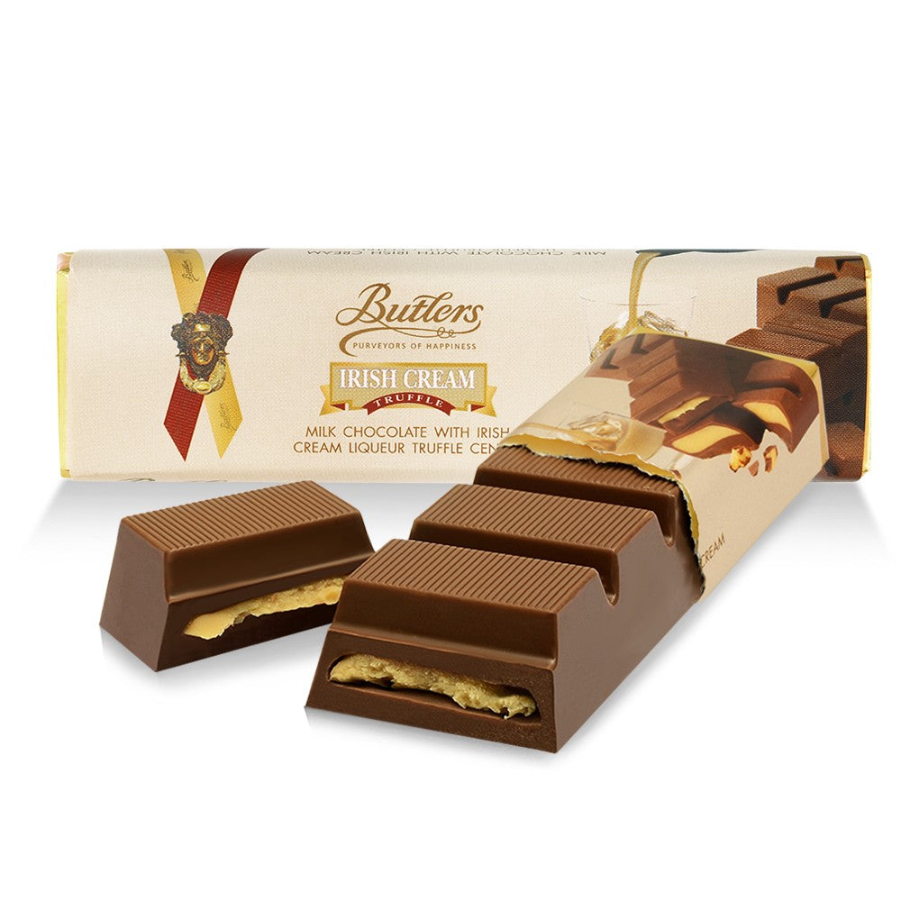 Butlers: Milk Chocolate with Irish Cream Liqueur: Small Bar 75g (2.64oz)
