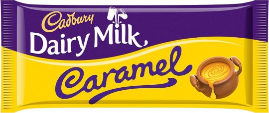 Cadbury: Dairy Milk: Caramel: Large Bar 120g (4.2oz)