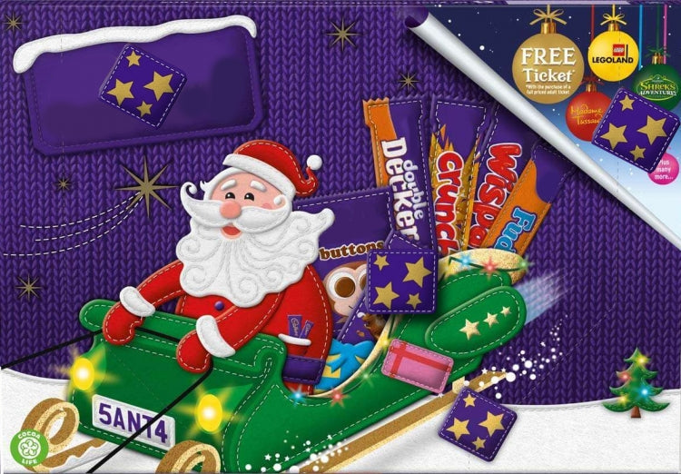 Cadbury: Medium Santa Selection Box 125g