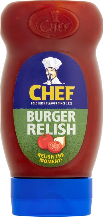 Chef: Burger Relish 410g (14.4oz)