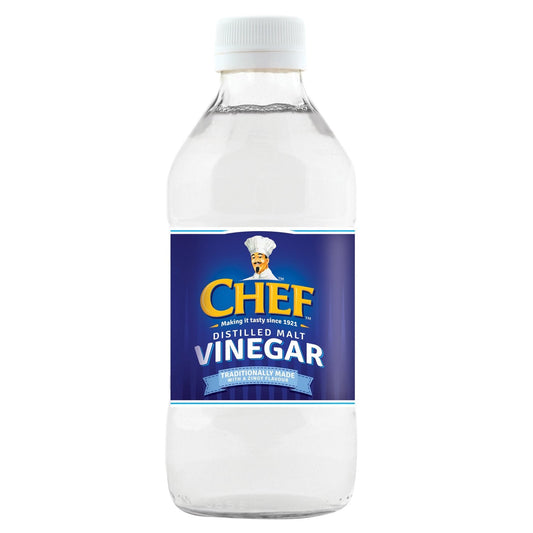 Chef: White Malt Vinegar 284ml (9.6oz)