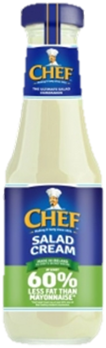 Chef: Salad Cream: Glass Bottle 315g (11oz)
