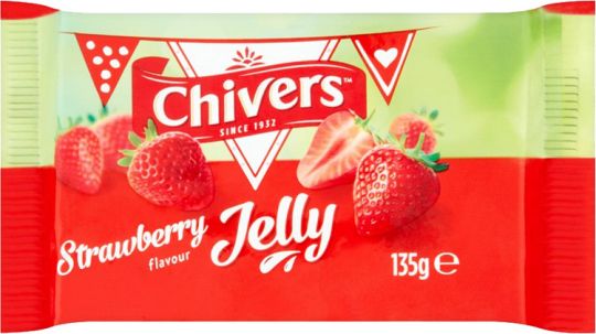Chivers: Jelly: Strawberry 135g (4.8oz)