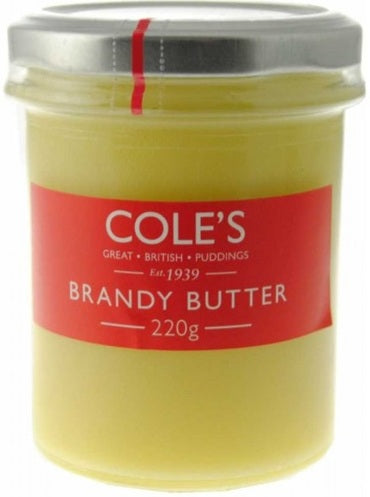 Cole's: Brandy Butter 220g (7.8oz)