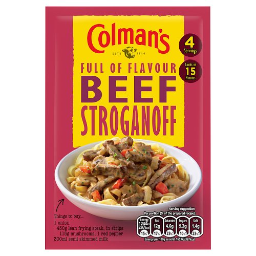 Colman's: Beef Stroganoff Seasoning Mix 39g (1.8oz)