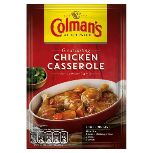 Colman's: Chicken Casserole Seasoning Mix 40g