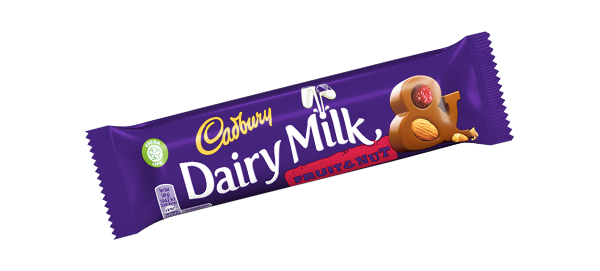 Cadbury: Dairy Milk: Fruit and Nut: UK Small Bar 49g (1.7oz)