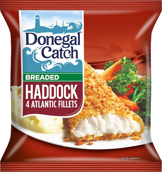 Donegal Catch: Breaded Haddock 400g (14.1oz)