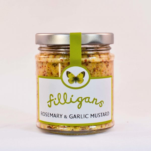 Filligans: Rosemary & Garlic Mustard 180g (6oz)