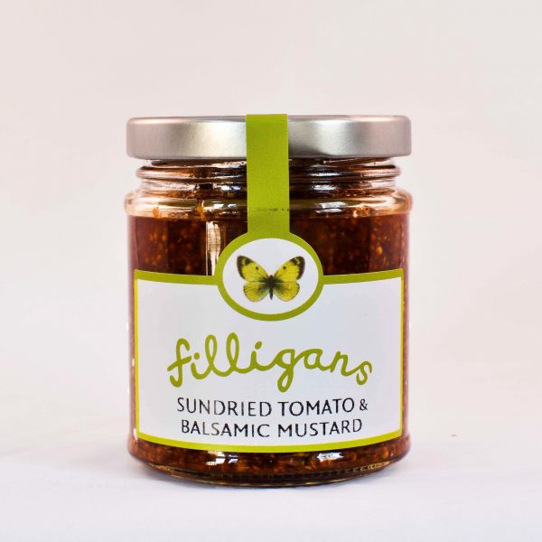 Filligans: Sundried Tomato & Balsamic Mustard 180g (6oz)