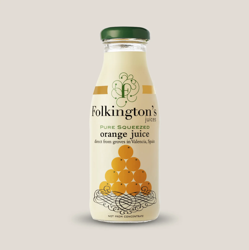 Folkington's: Orange Juice 250ml (8.5fl oz)