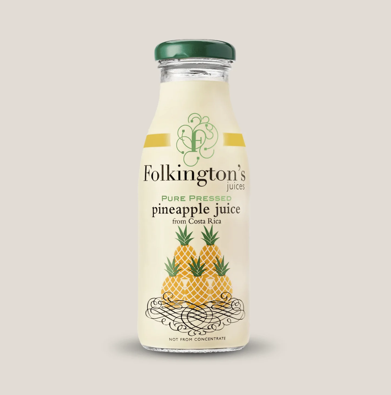 Folkington's: Pineapple Juice 250ml (8.5fl oz)
