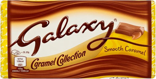 Galaxy: Caramel: Large Bar 135g (4.8oz)