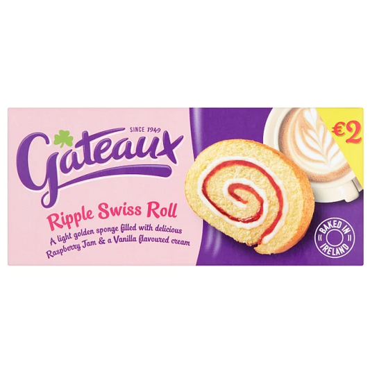 Gateaux: Ripple Swiss Roll 205 (7.2oz)