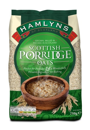Hamlyns: Scottish Porridge 750g (1.7lbs)