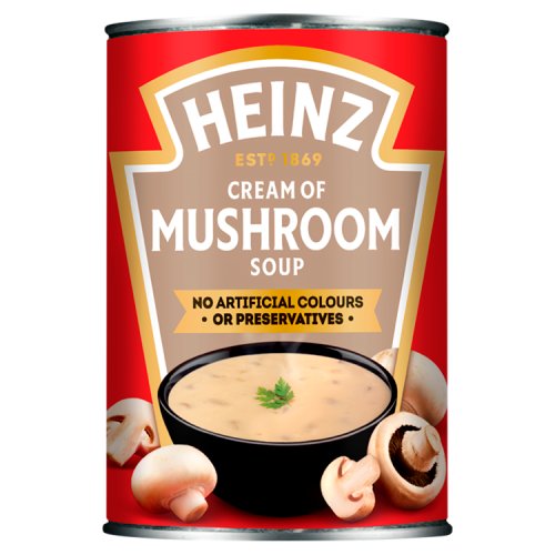 Heinz: Cream of Mushroom Soup 400g (14oz)