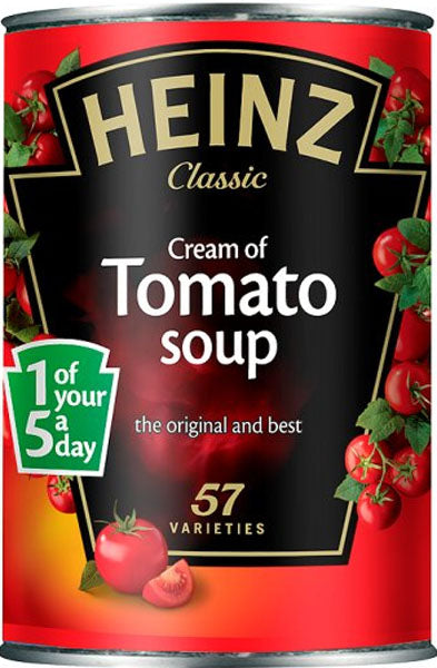 Heinz: Cream of Tomato Soup 400g (14oz)