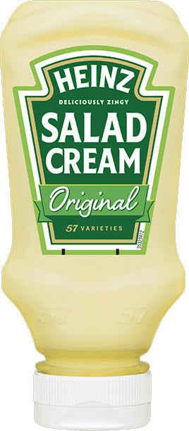 Heinz: Salad Cream: Squeezable Bottle 425g (14.9oz)