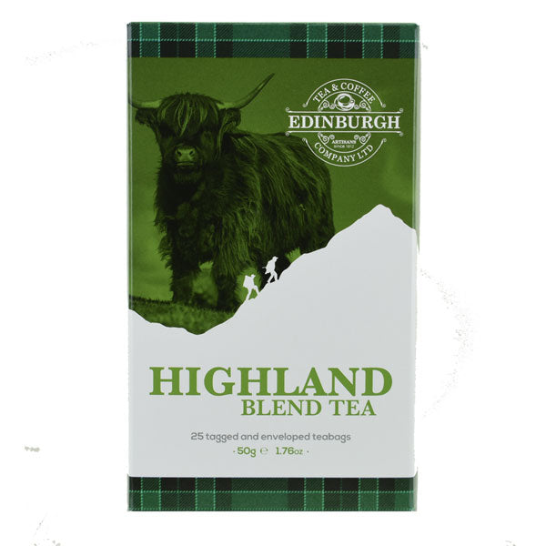 Edinburgh Tea Company: Highland Blend Tea: 25 Bags 50g (1.76oz)