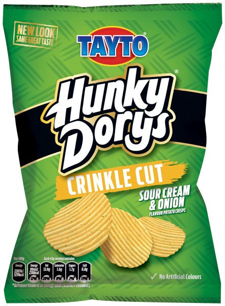 Hunky Dorys: Sour Cream and Onion 45g (1.6oz)