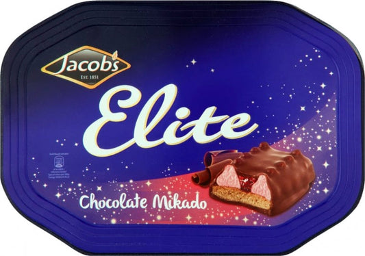 Jacob's: Elite: Chocolate Mikado Tin 528g EXPIRED 29 March 2024