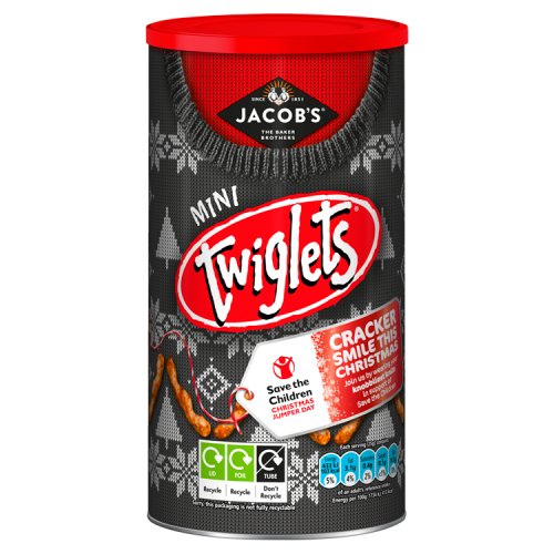 Jacob's: Twiglets: Original: Caddy 200g (7oz) EXPIRES 1-27-24