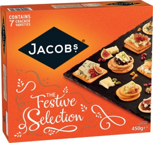Jacob's: Festive Selection 450g (15.9oz)
