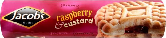 Jacob's: Raspberry & Custard 147g (5.18oz)