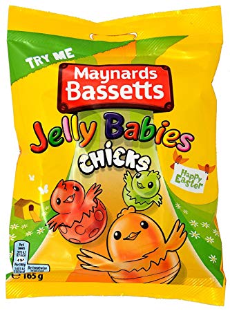 Maynards Bassetts: Jelly Babies Chicks (130g)