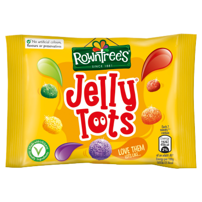 Rowntree's: Jelly Tots: Sachet 42g (1.5oz)