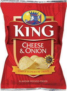 King: Cheese and Onion 45g (1.6oz)