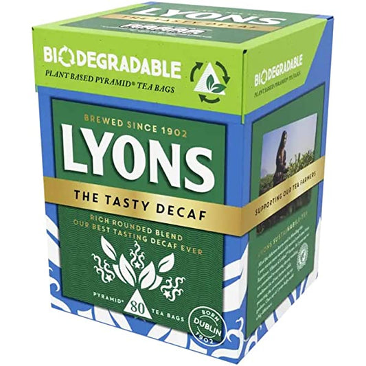Lyons: Decaf: 80 Bags 232g (8.2oz)