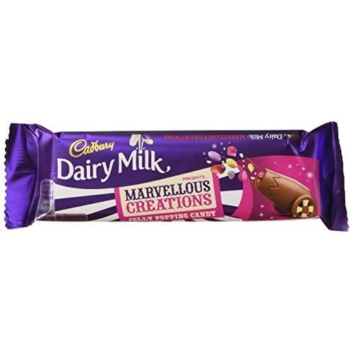 Cadbury: Dairy Milk: Marvellous Creations: Jelly Popping Candy 47g (1.7oz)