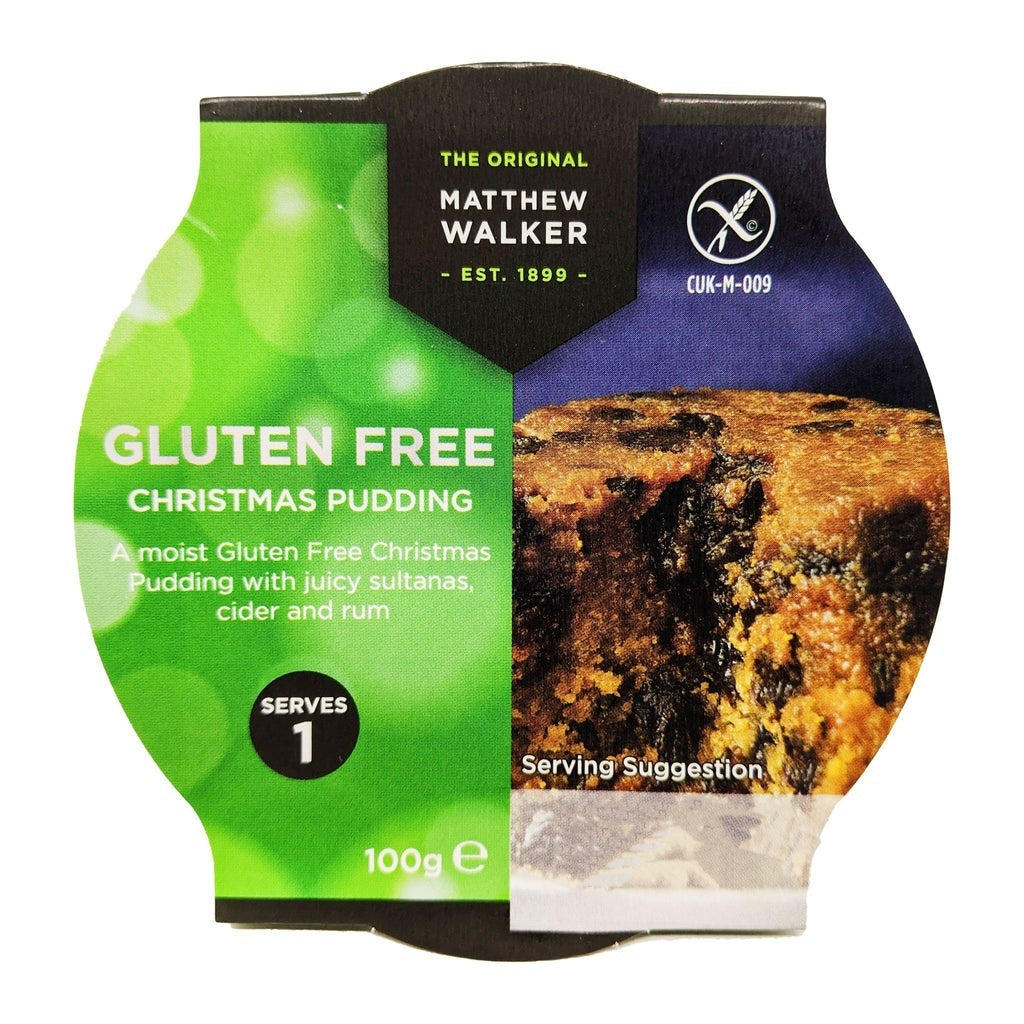 Matthew Walker: Gluten Free Christmas Pudding 100g
