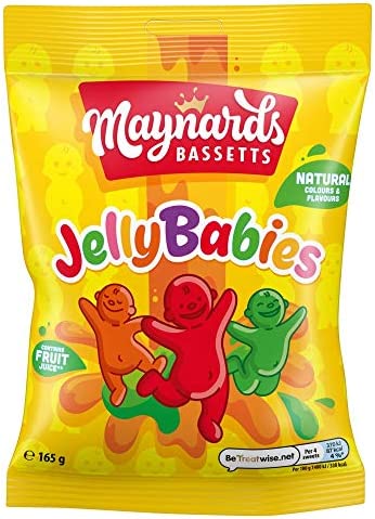 Maynards Bassetts: Jelly Babies 190g (6.7oz)