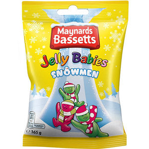 Maynards Bassetts: Jelly Babies Snowmen 130g