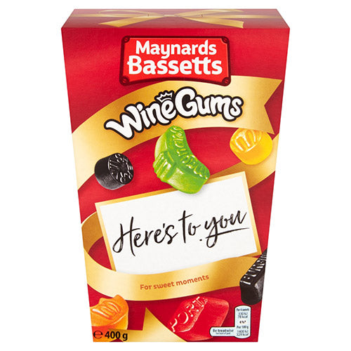 Maynard Bassetts: Wine Gums: Carton 350g 2023