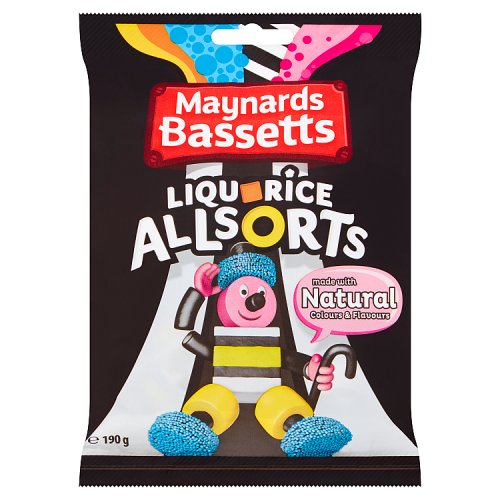 Maynards Bassetts: Liquorice Allsorts 165g