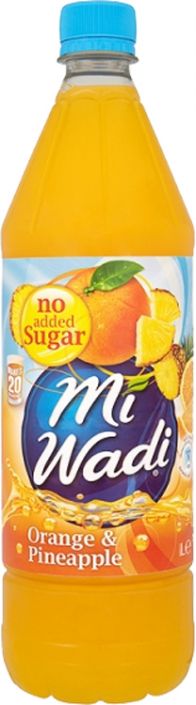 MiWadi: Orange & Pineapple: NAS Concentrate 1L (33.8fl oz)