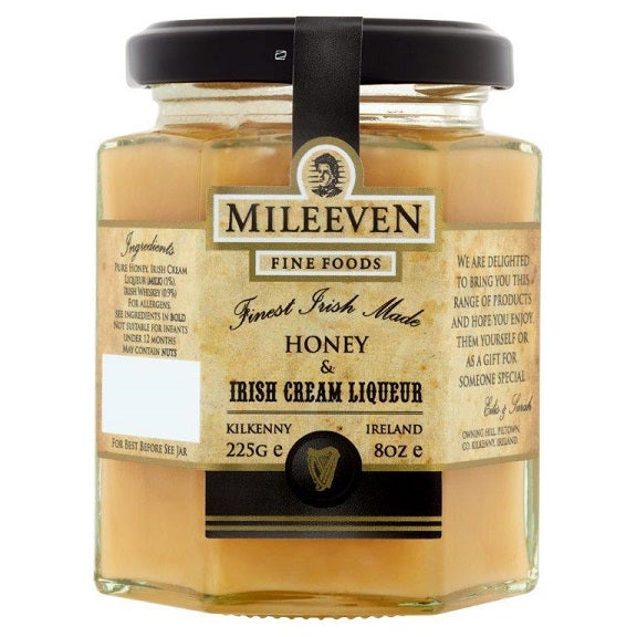 Mileeven: Honey with Irish Cream Liqueur 225g (8oz)