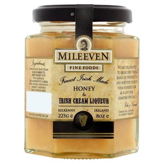 Mileeven: Honey with Irish Cream Liqueur 225g (8oz)