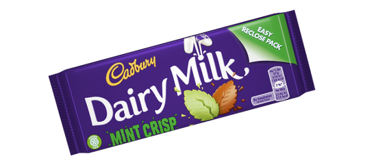 Cadbury: Dairy Milk: Mint Crisp 54g (2oz)