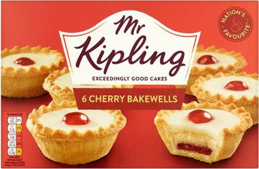 Mr. Kipling: Cherry Bakewells 318g (11.2oz)
