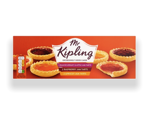 Mr. Kipling: Jam Tarts: 6 Pack 214g (7.5oz)